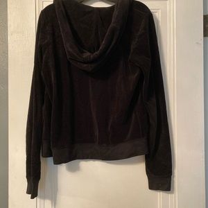 Juicy Couture Velvet zip up